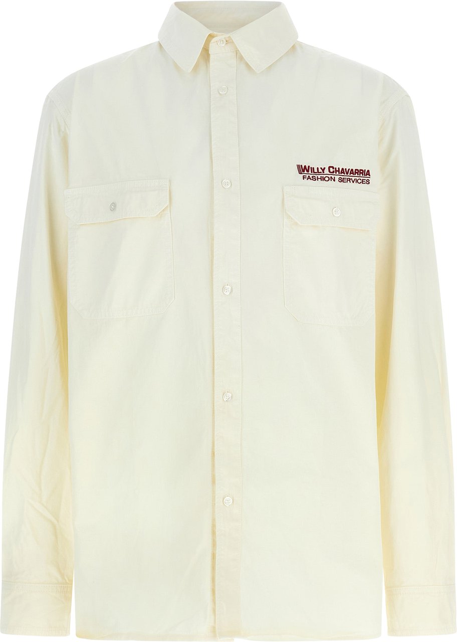 WILLY CHAVARRIA Beige Cotton Blouse Beige