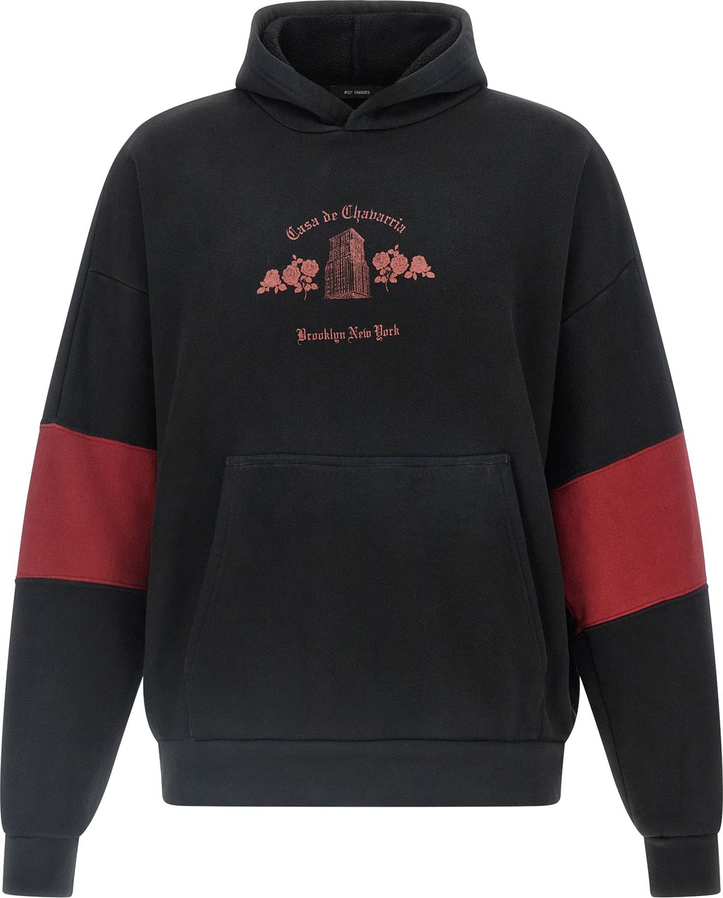 WILLY CHAVARRIA Black Cotton Sweatshirt Zwart
