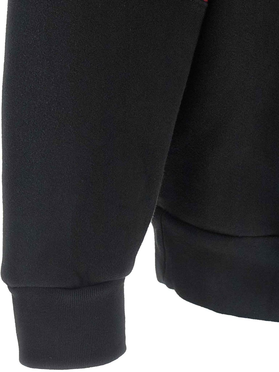 WILLY CHAVARRIA Black Cotton Sweatshirt Zwart