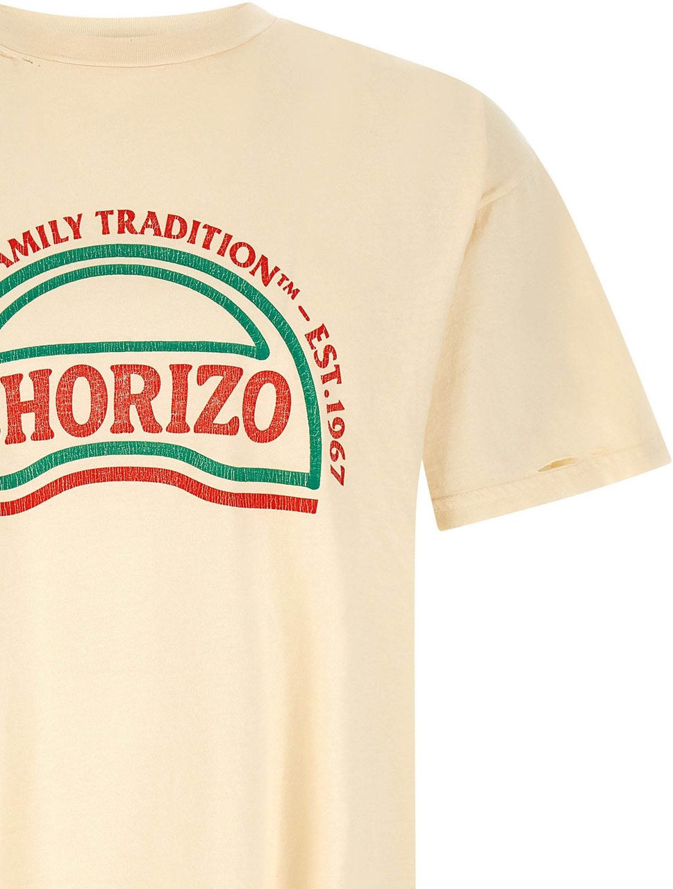 WILLY CHAVARRIA Beige Cotton T-Shirt Beige