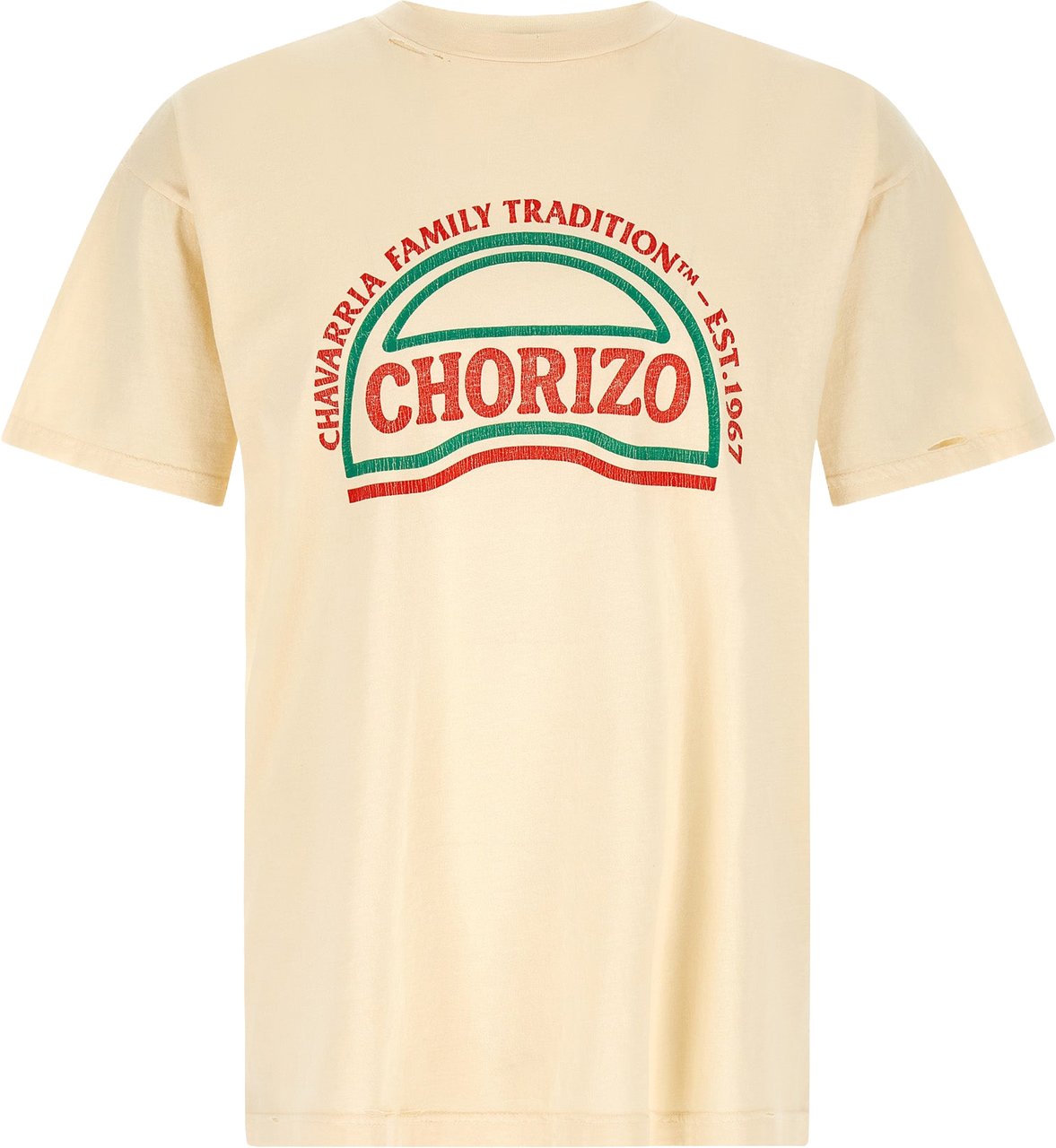 WILLY CHAVARRIA Beige Cotton T-Shirt Beige