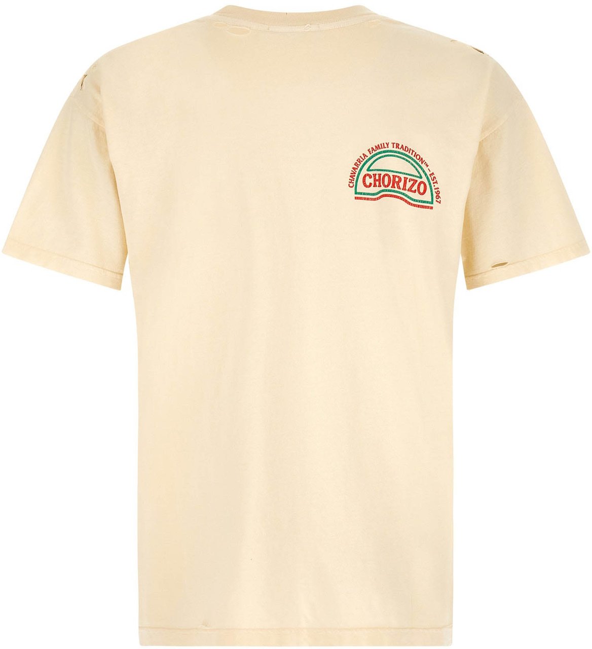 WILLY CHAVARRIA Beige Cotton T-Shirt Beige
