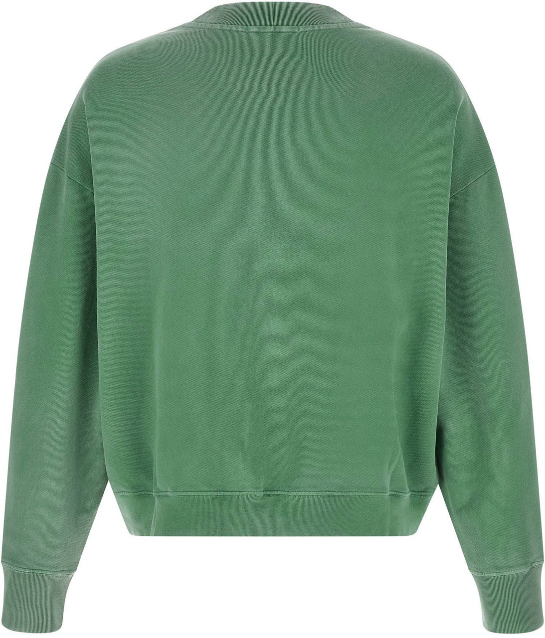 WILLY CHAVARRIA Bicolor Cotton Sweatshirt Groen