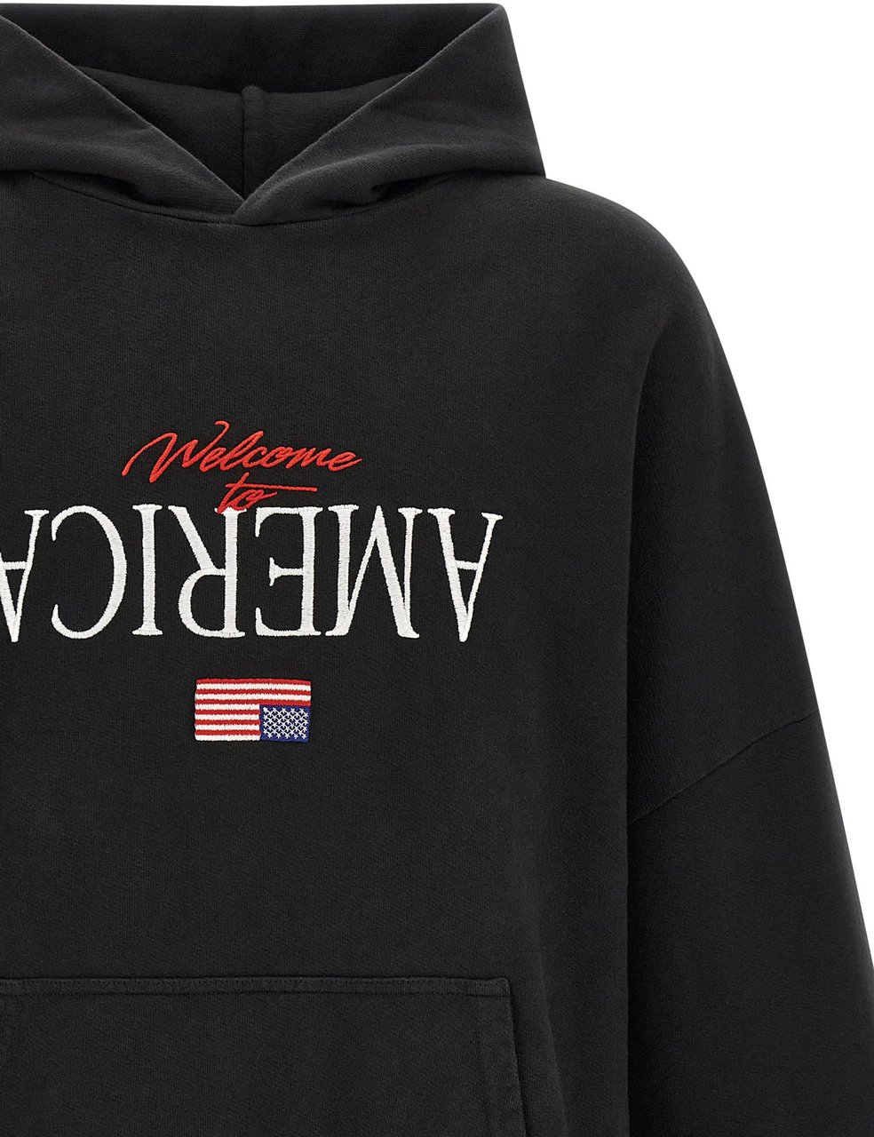 WILLY CHAVARRIA Black Cotton Sweatshirt Groen