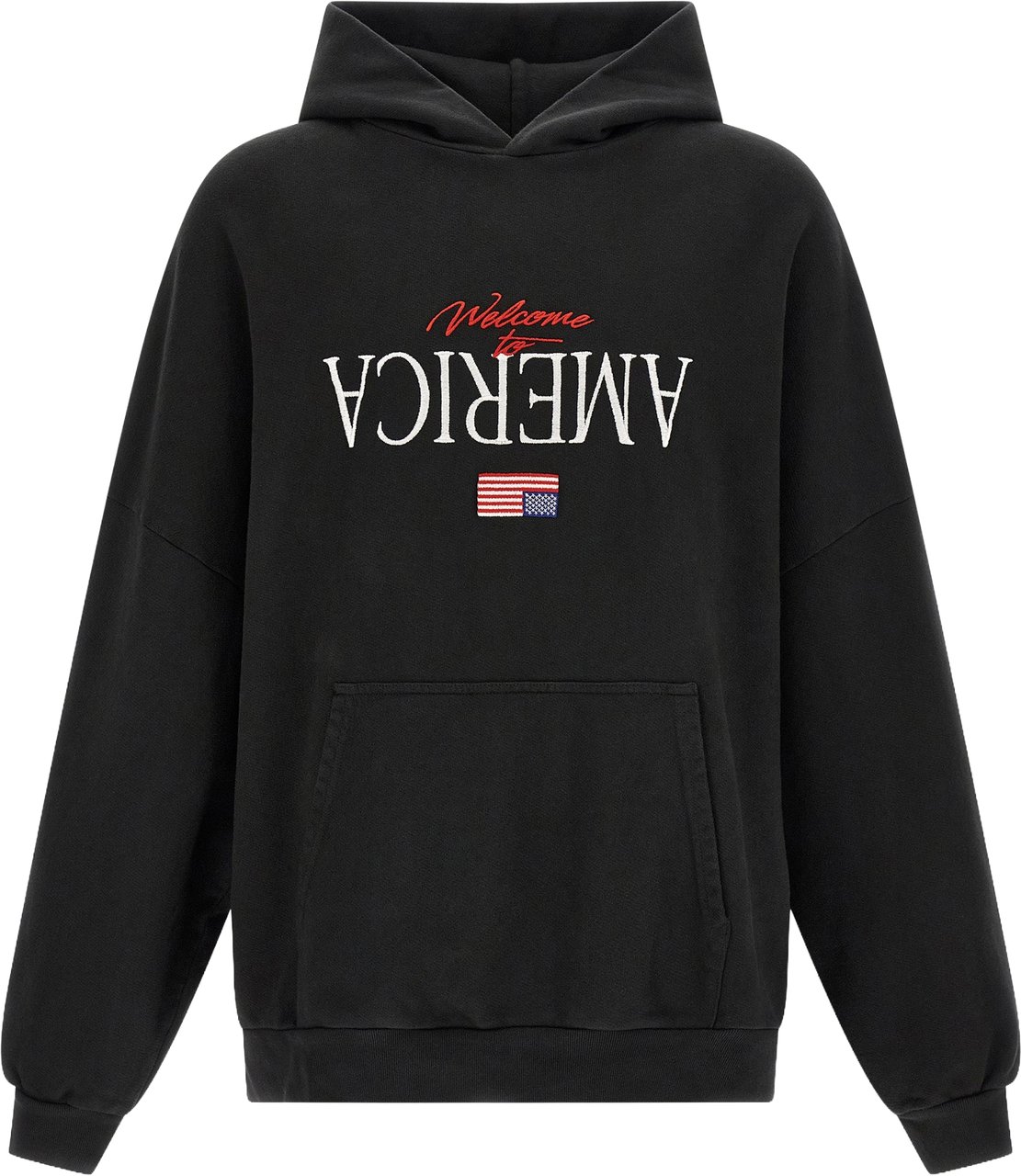 WILLY CHAVARRIA Black Cotton Sweatshirt Groen