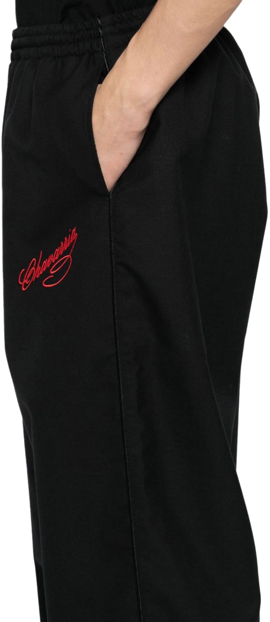 Willy Chavarria Trousers Black Zwart