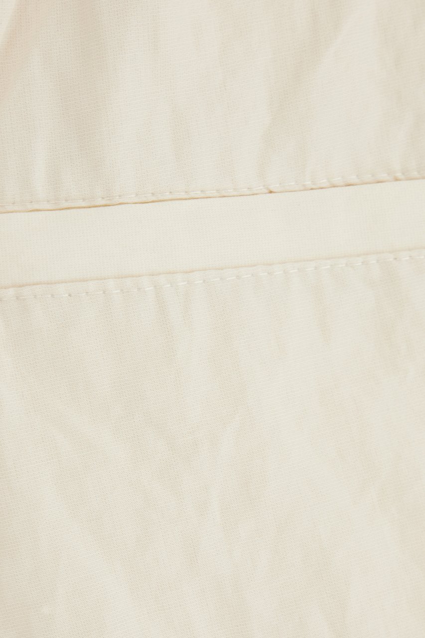 Willy Chavarria Willy Chavarria Ivory cotton blend bermuda shorts Neutraal