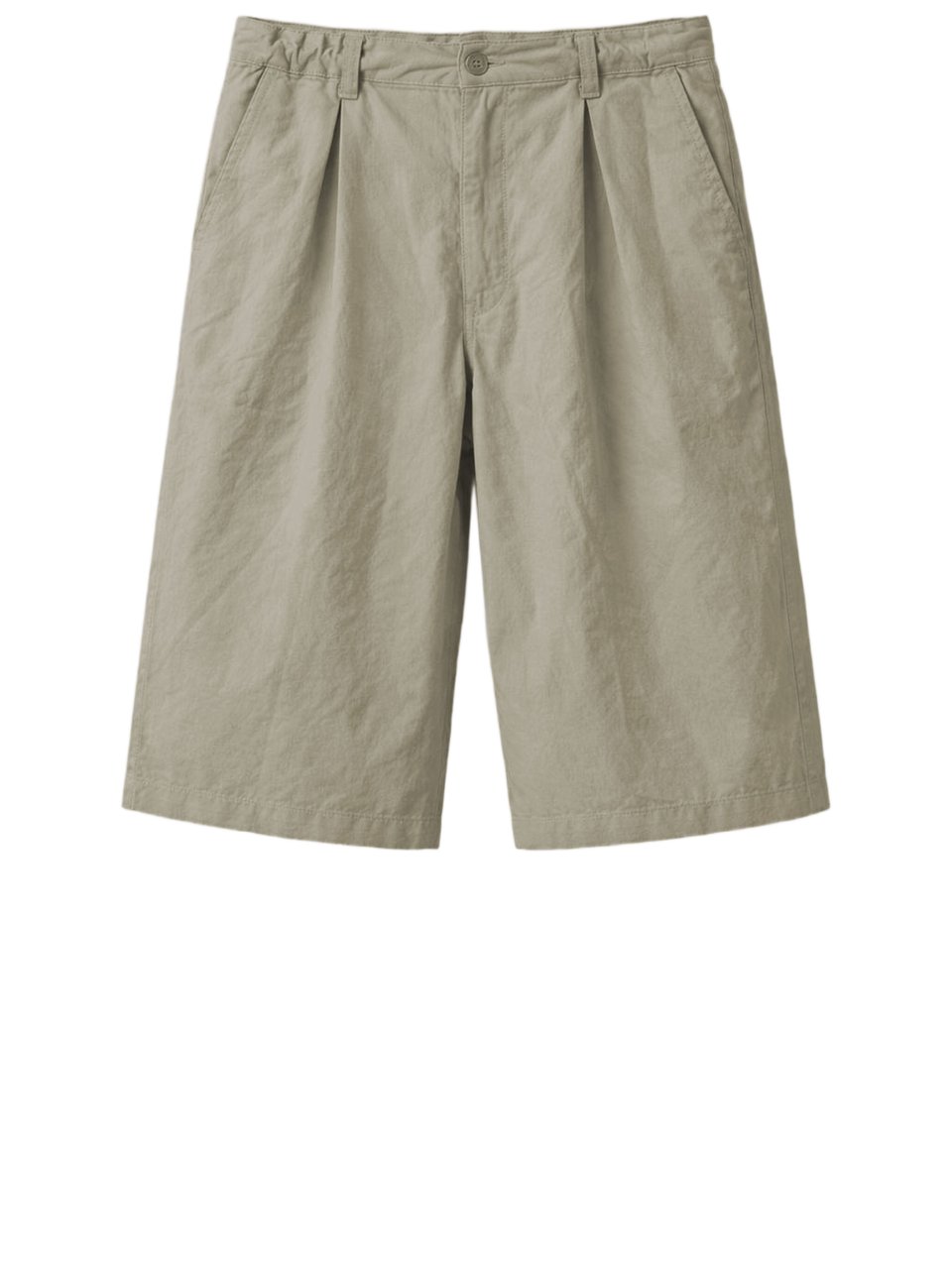 Willy Chavarria Cotton-Blend Shorts with Elastic Waistband Grijs