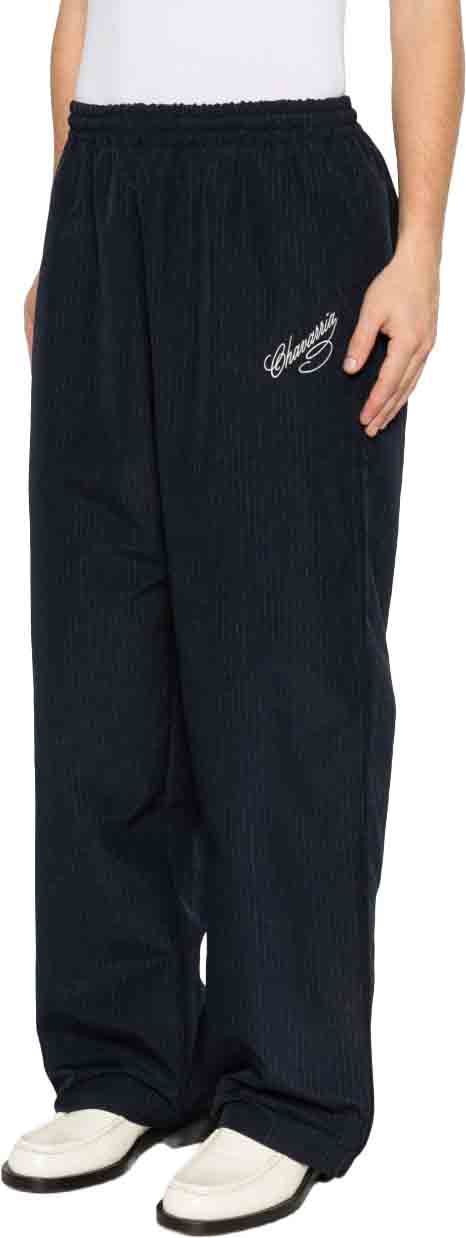 Willy Chavarria Trousers Blue Navy