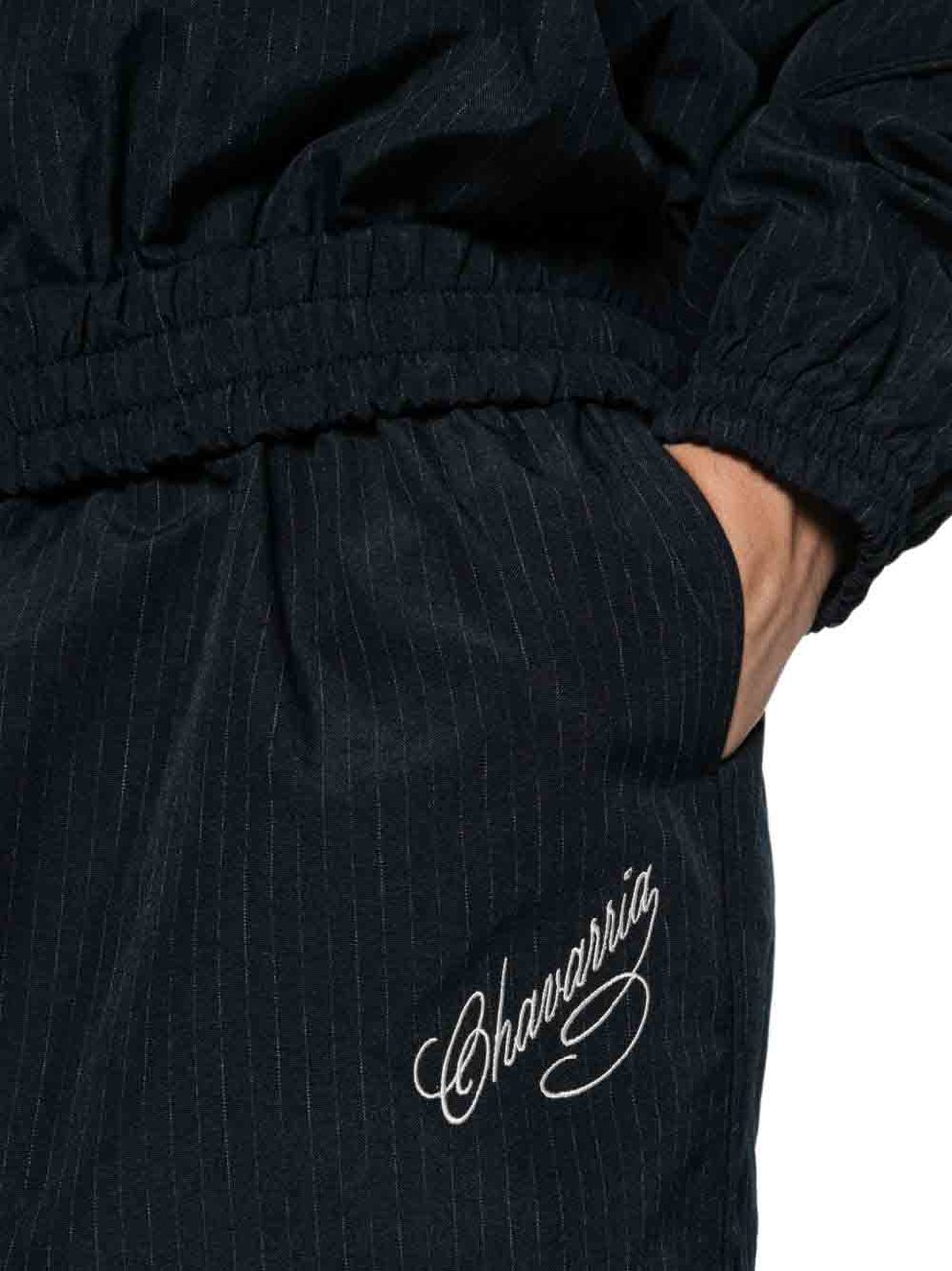 Willy Chavarria Trousers Blue Navy