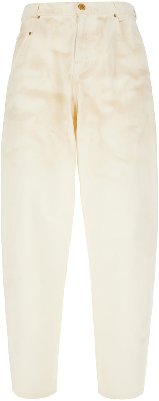Willy Chavarria Sand denim jeans Neutraal