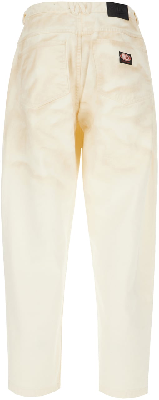 Willy Chavarria Sand denim jeans Neutraal