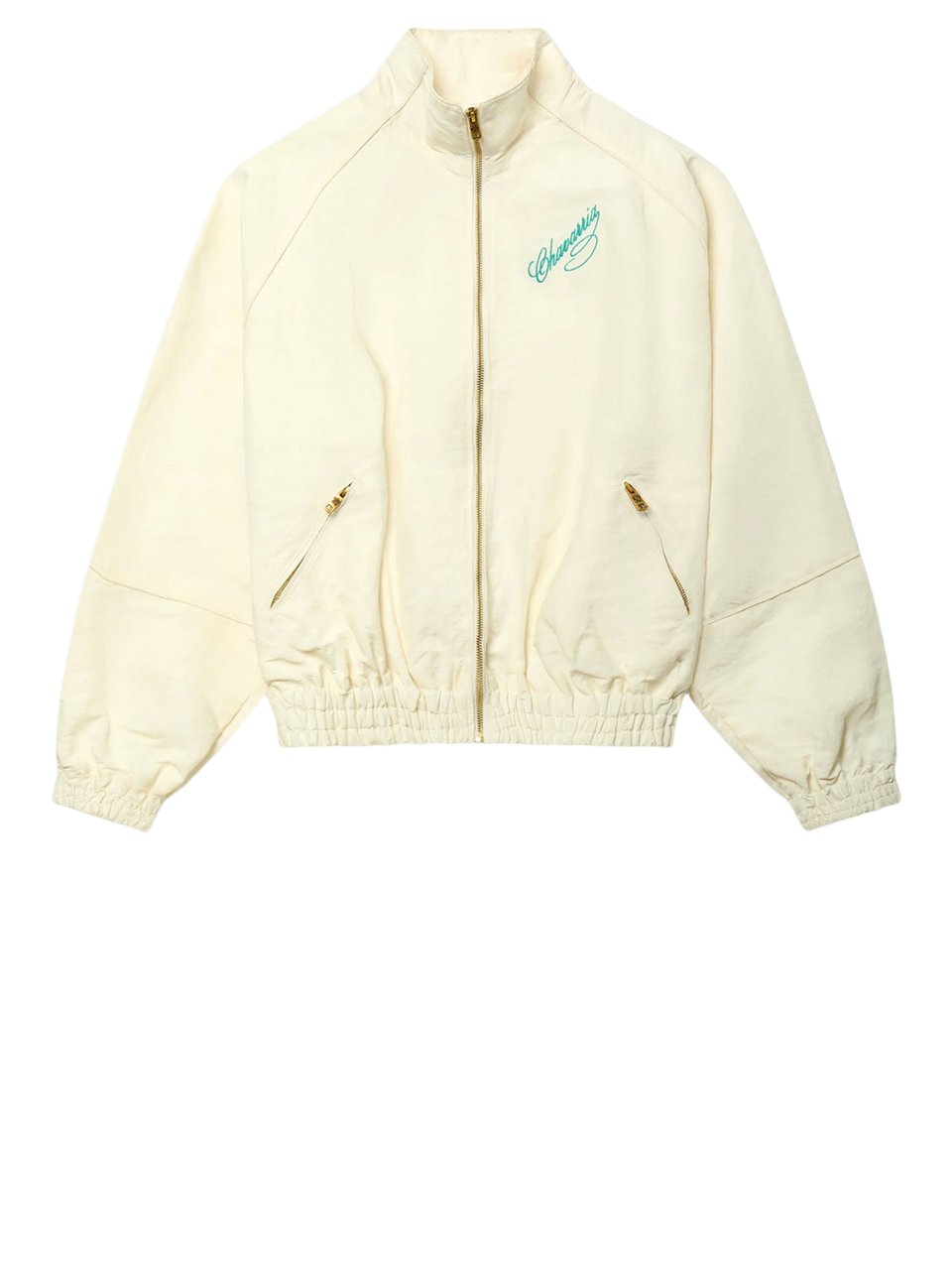 Willy Chavarria Cream Embroidered Viscose-Blend Jacket Neutraal