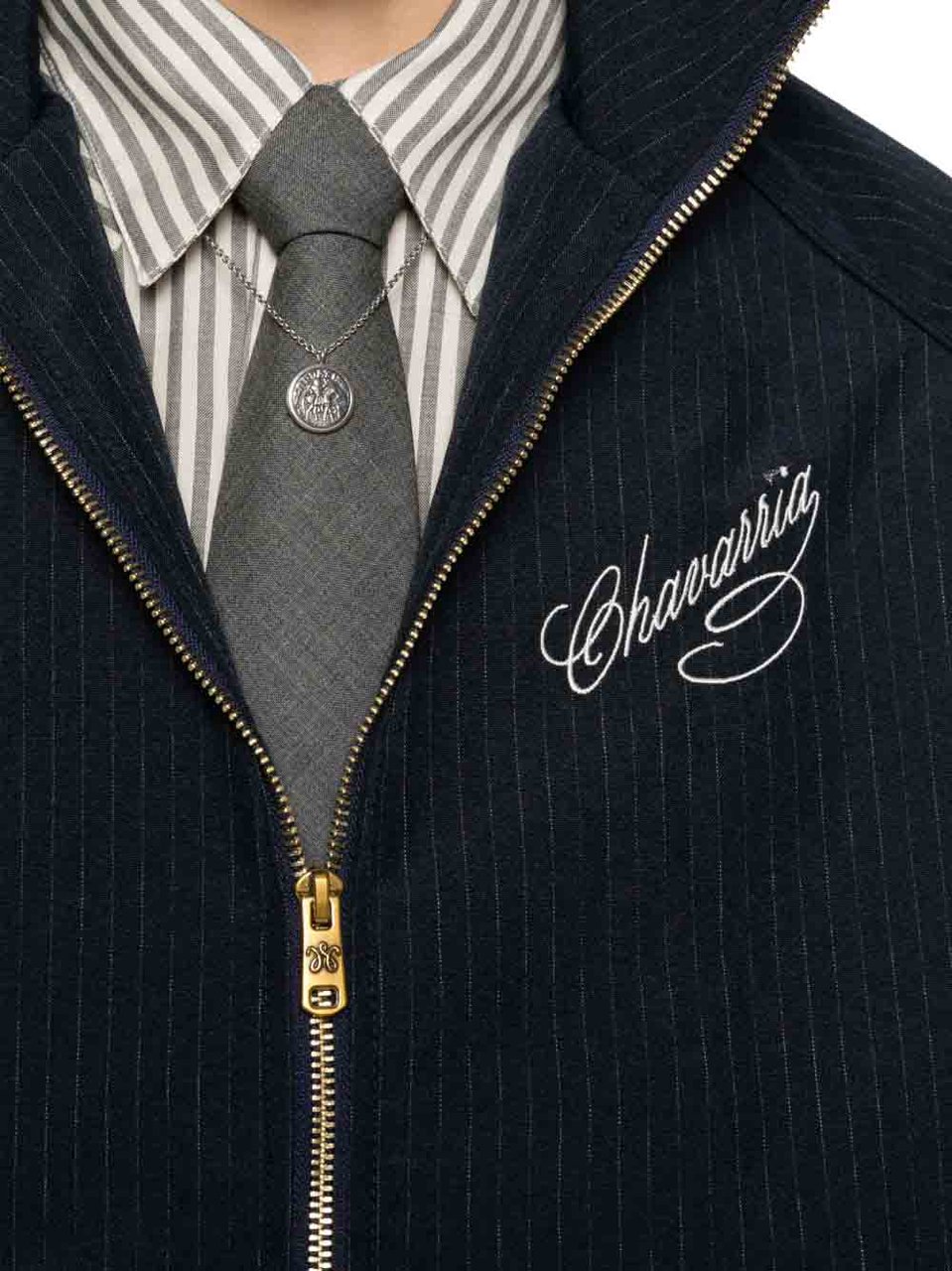 Willy Chavarria Jackets Blue Navy