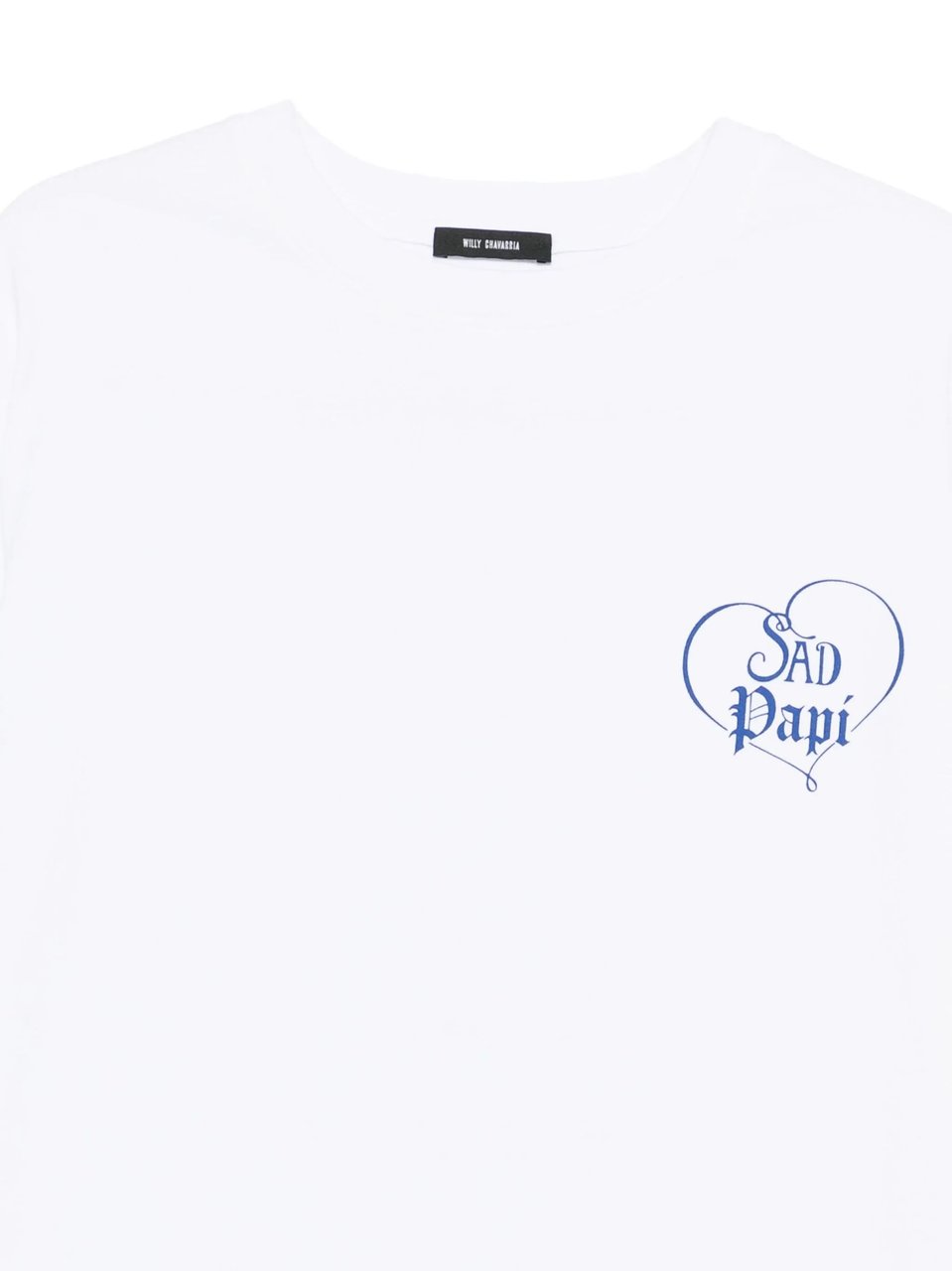 Willy Chavarria Precious Sad Papi Printed T-Shirt Wit