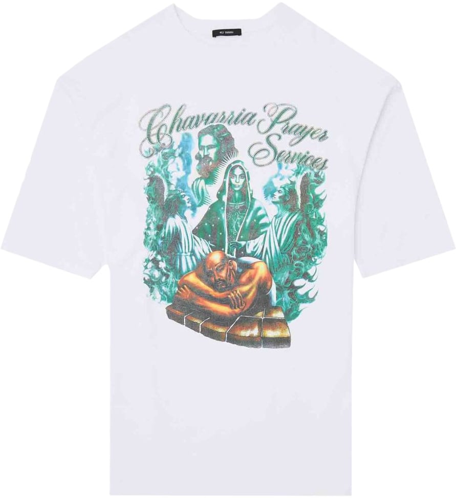 Willy Chavarria T-Shirts And Polos White Wit