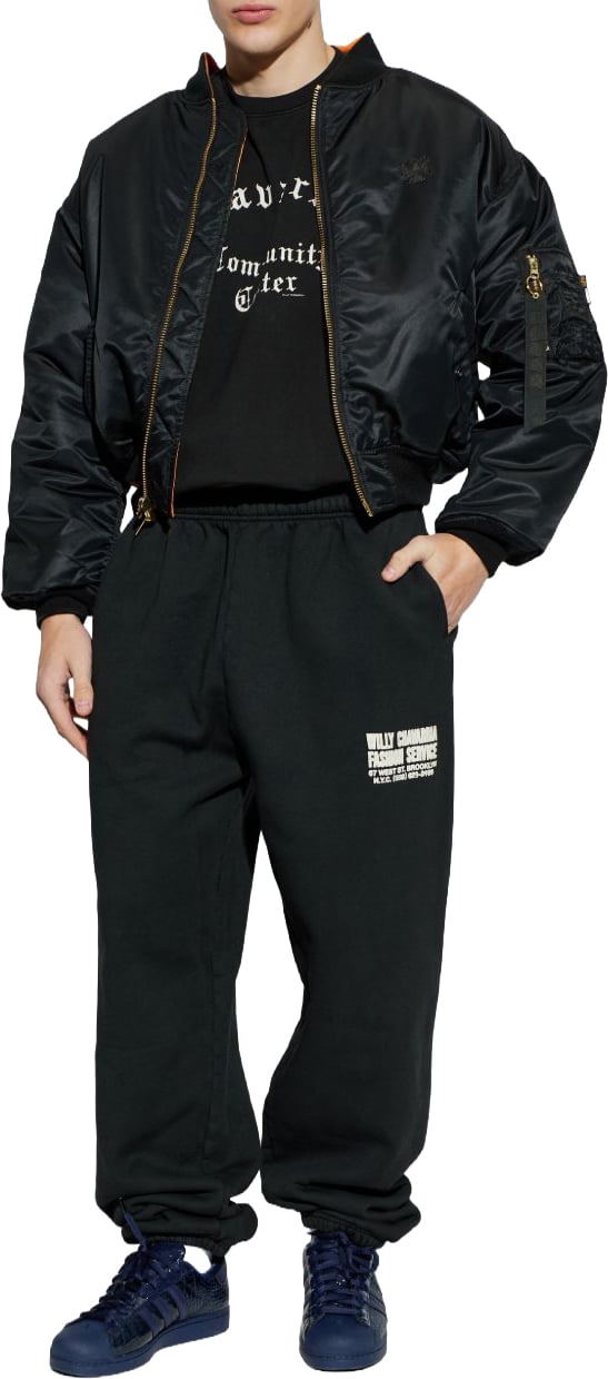 Willy Chavarria Trousers Black Zwart