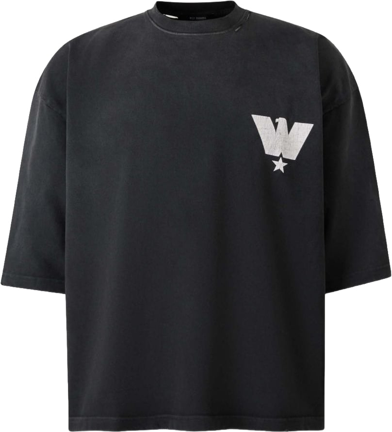 Willy Chavarria T-Shirts And Polos Black Zwart