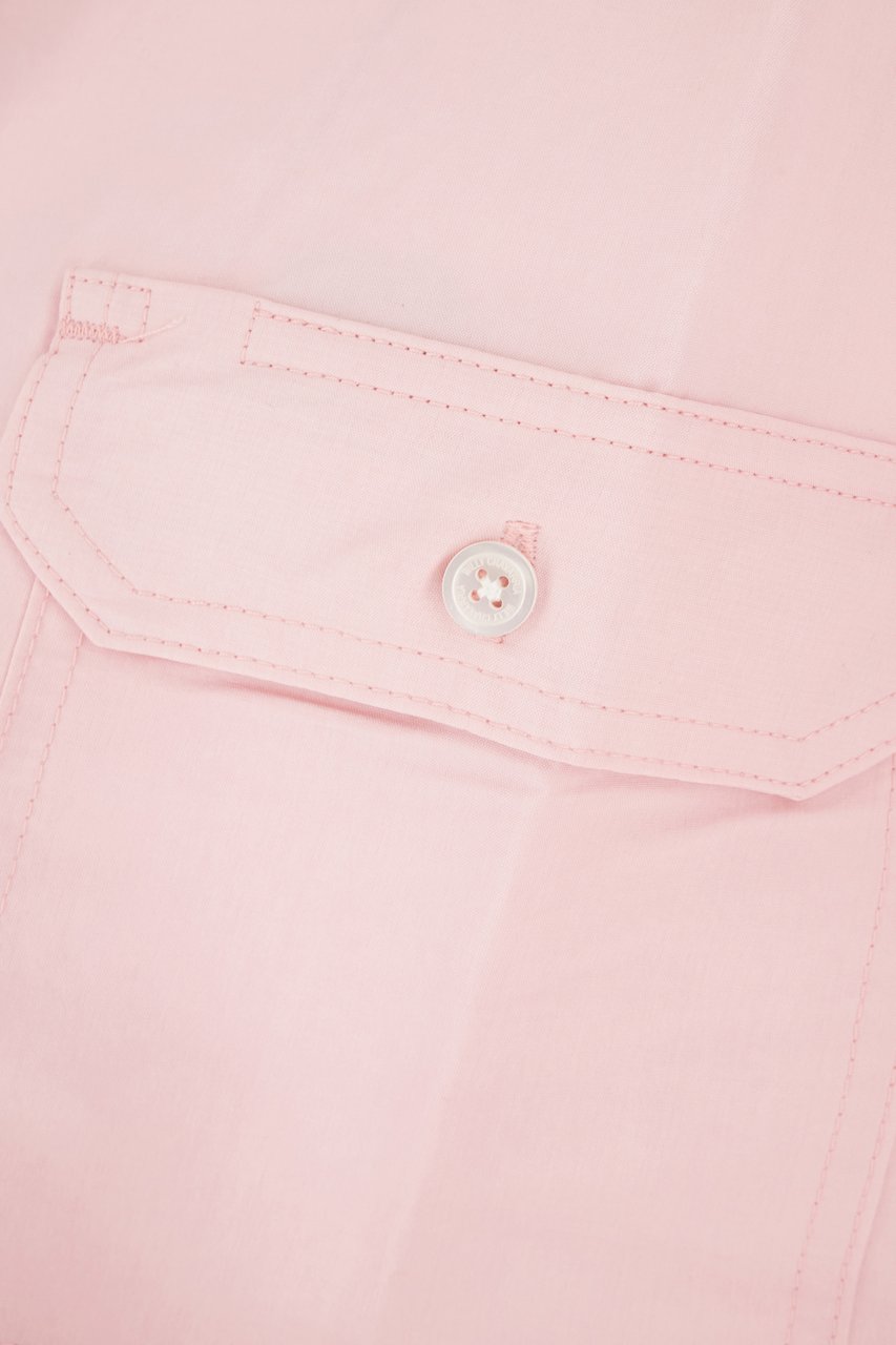 Willy Chavarria Willy Chavarria Pink polyester shirt Roze