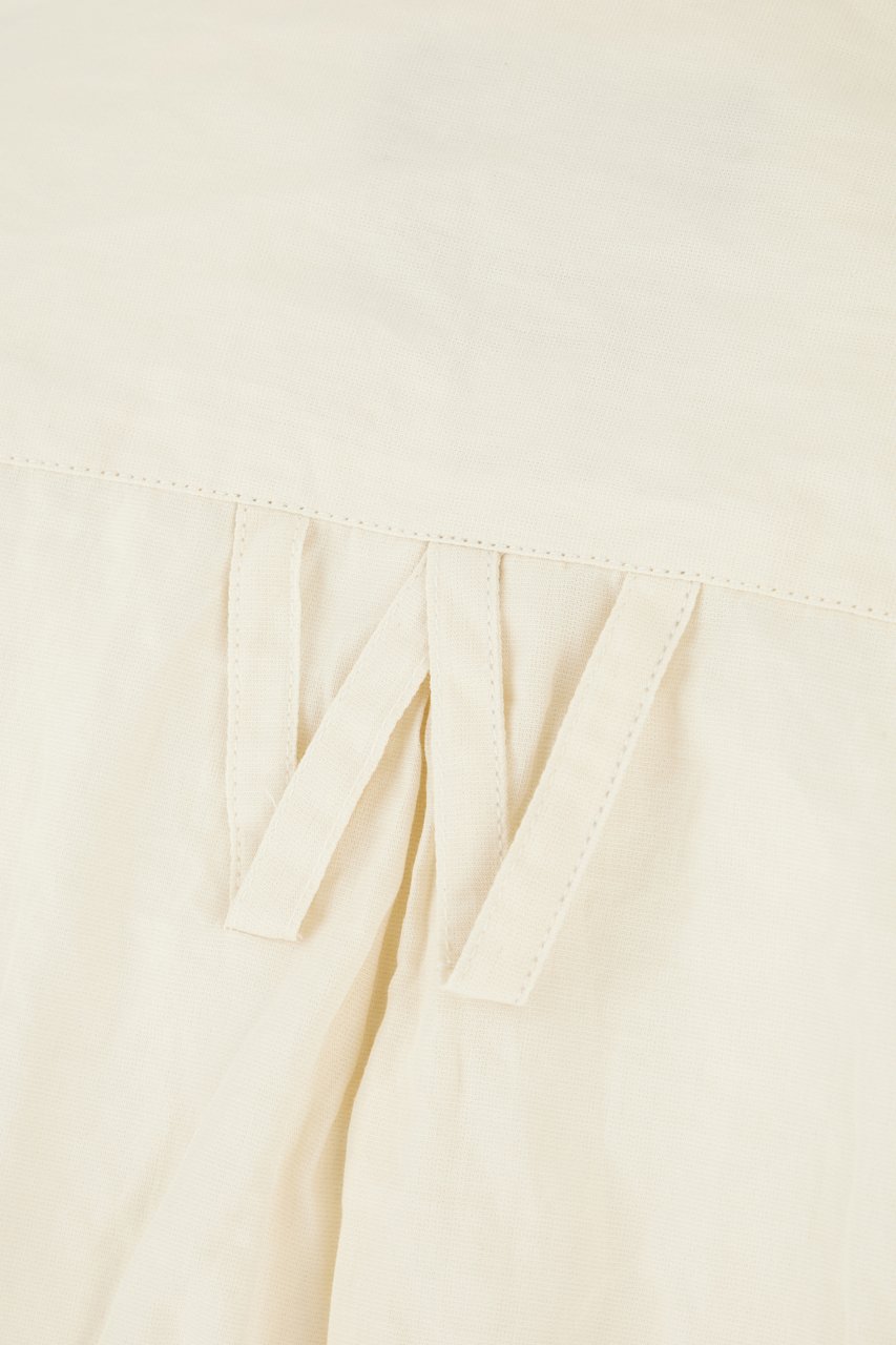 Willy Chavarria Willy Chavarria Ivory cotton blend bermuda shorts Neutraal