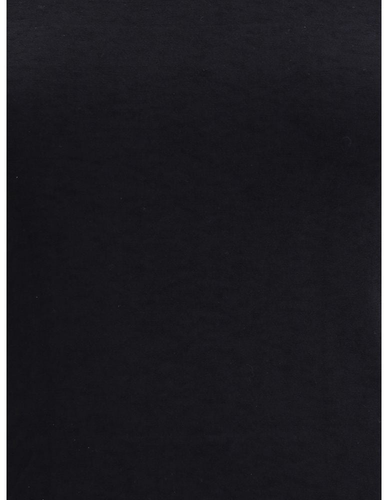 Wolford Wolford Black Cotton Sleeveles T-Shirt Zwart