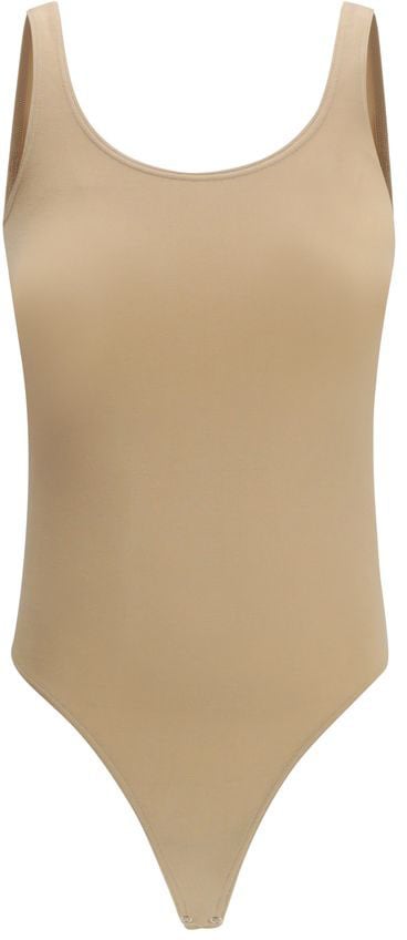 Wolford Beige Cotton Bodysuit Beige