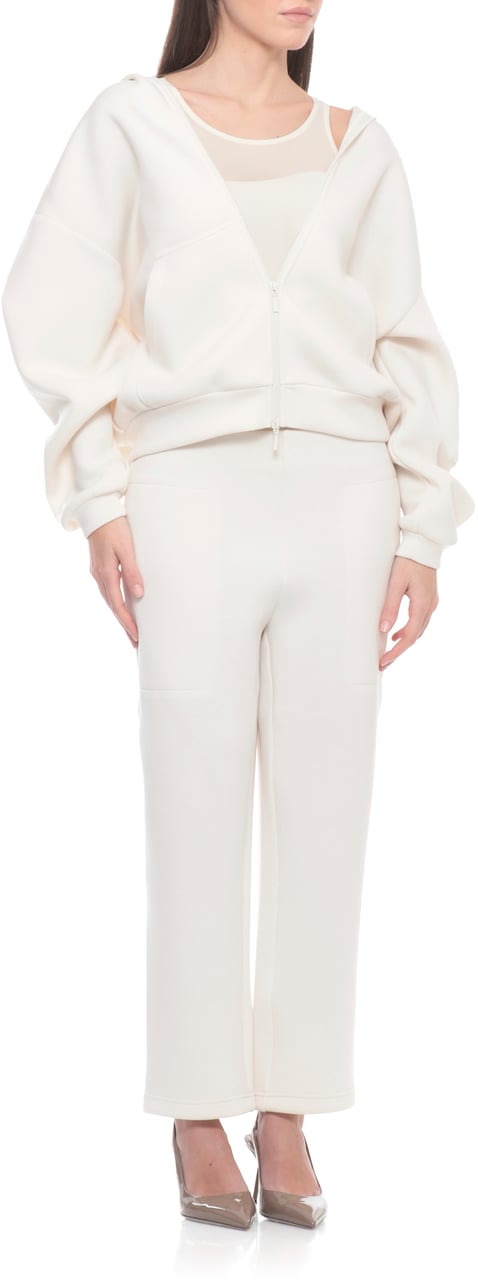 Wolford Trousers Ivory Wit
