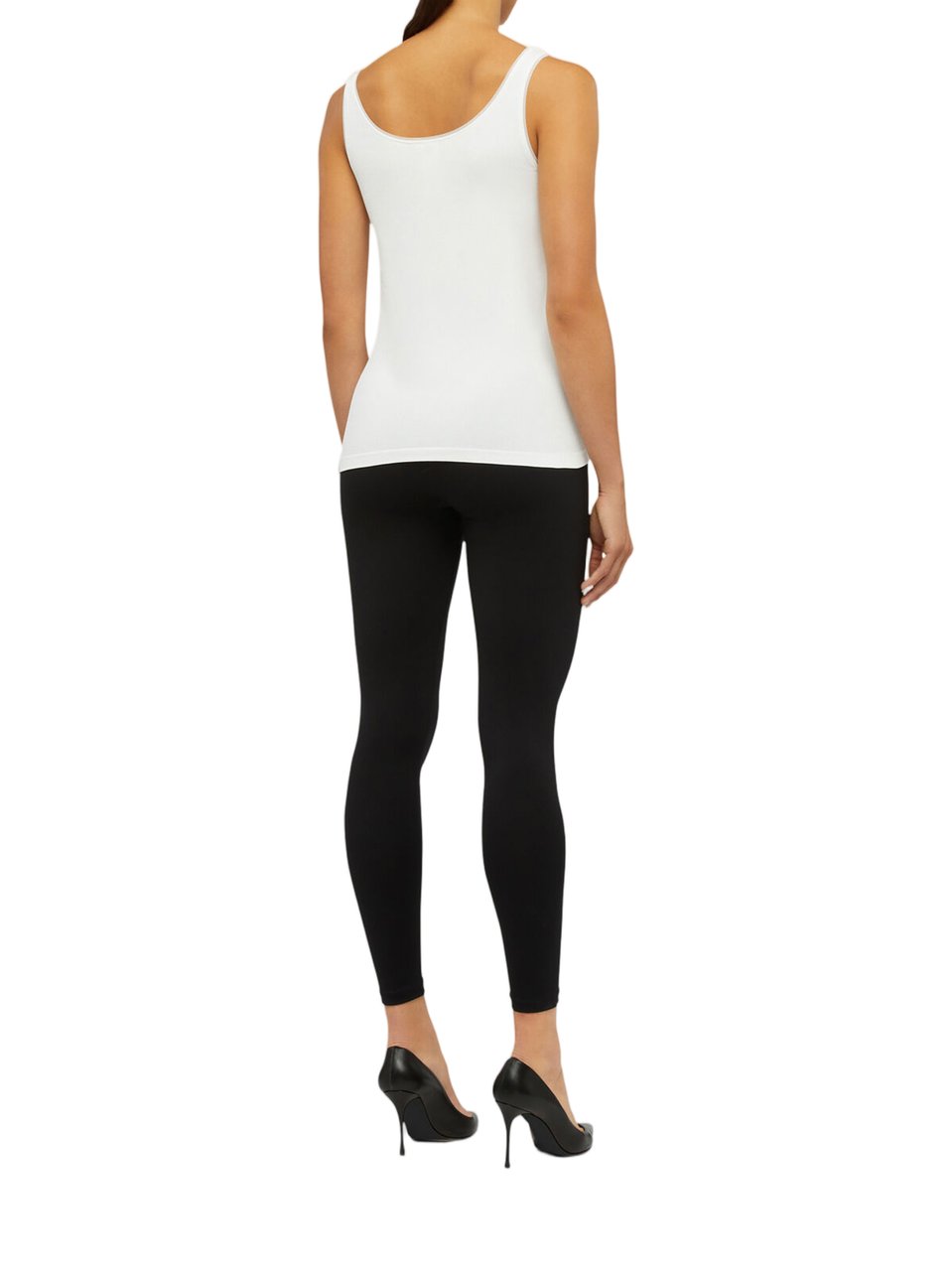 Wolford Jamaika Top Seamless Slim Fit Tank Zwart