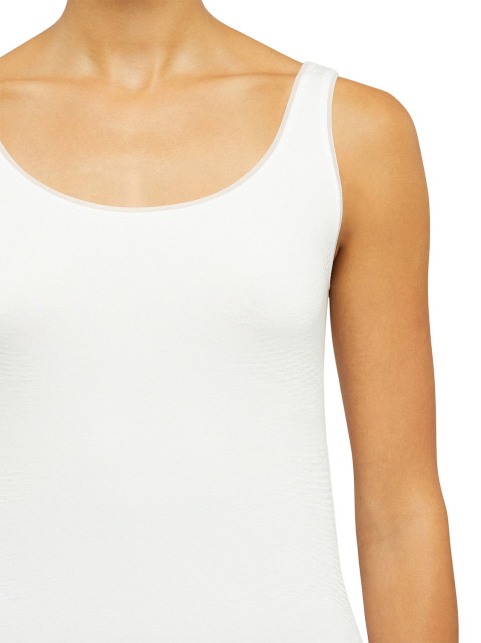 Wolford Jamaika Top Seamless Slim Fit Tank Zwart