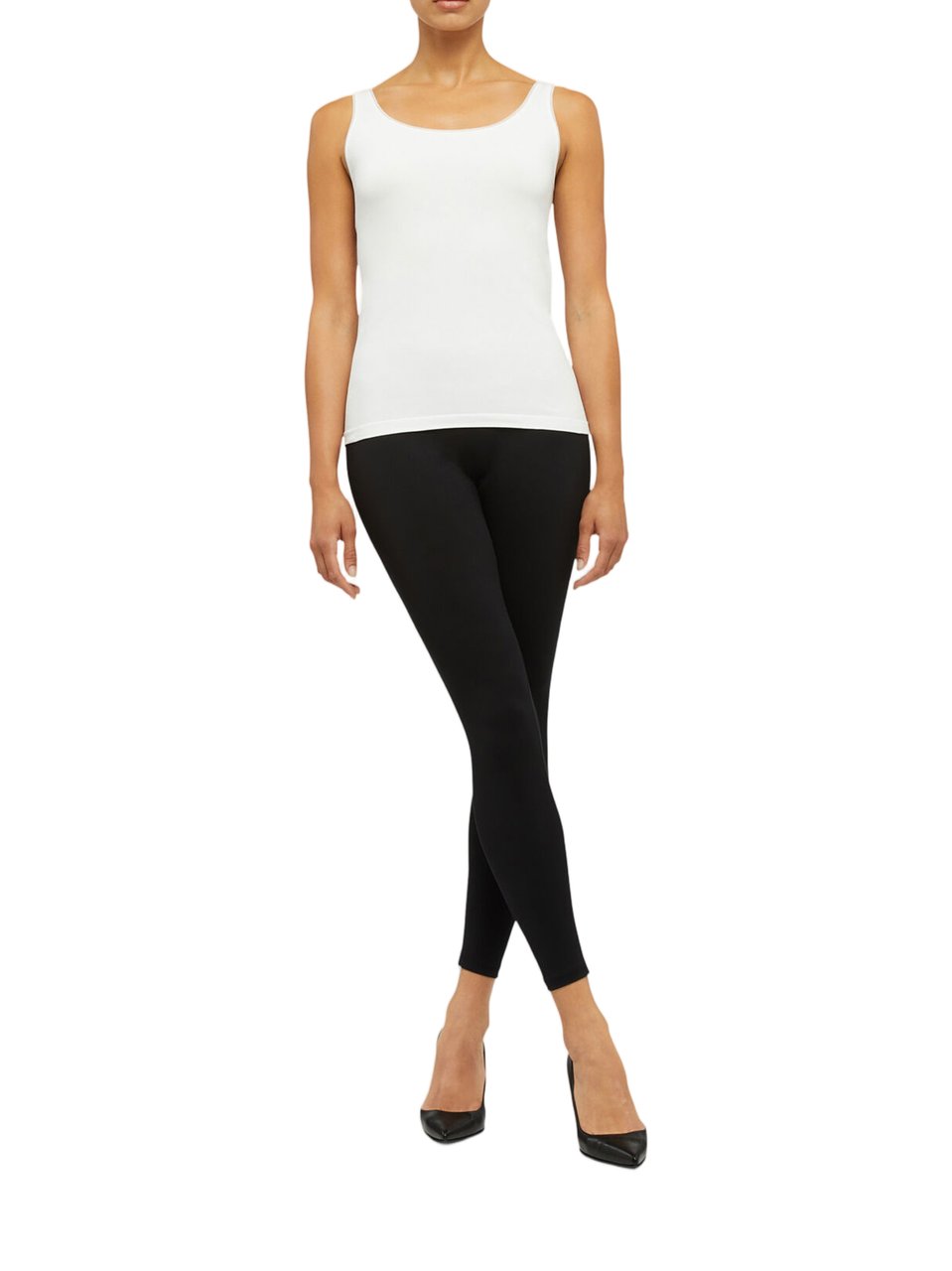 Wolford Jamaika Top Seamless Slim Fit Tank Zwart