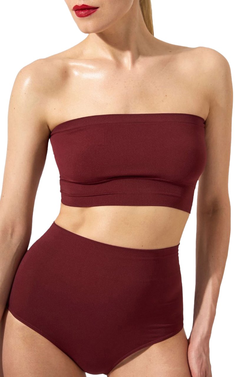 Wolford Top Bordeaux Rood