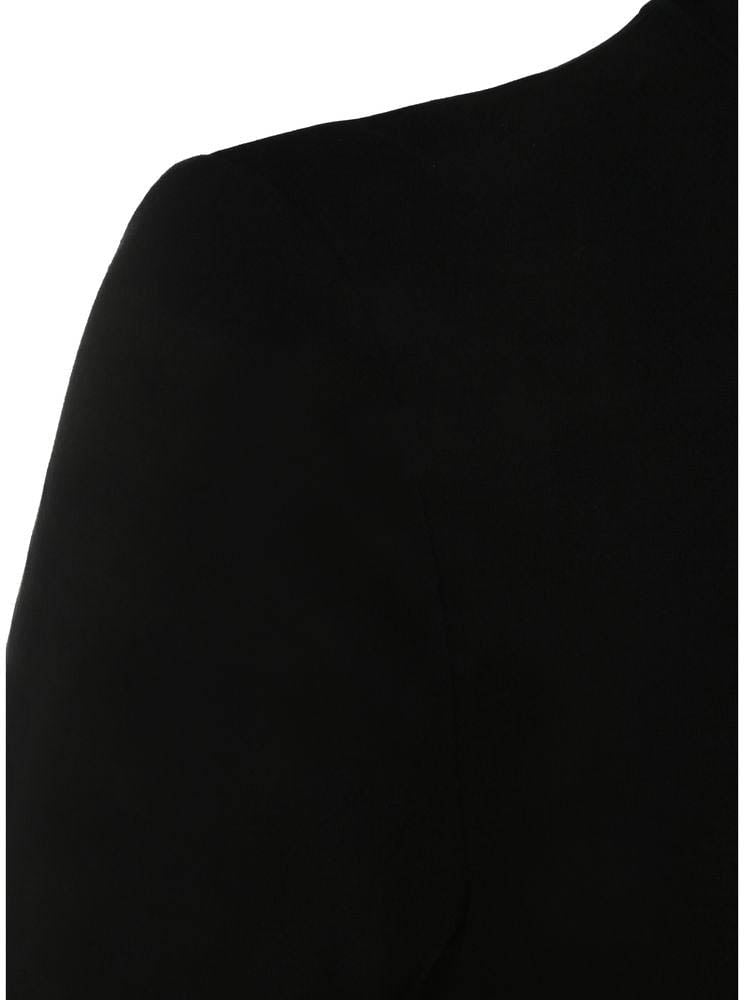 Wolford Black Cotton T-Shirt Zwart