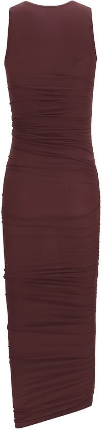 Wolford Bordeaux Polyamide Casual Dress Maroon