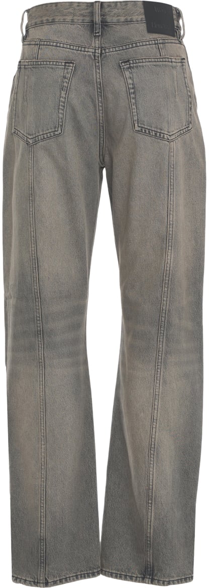 Won Hundred Wide leg jeans 'Bella' Grijs