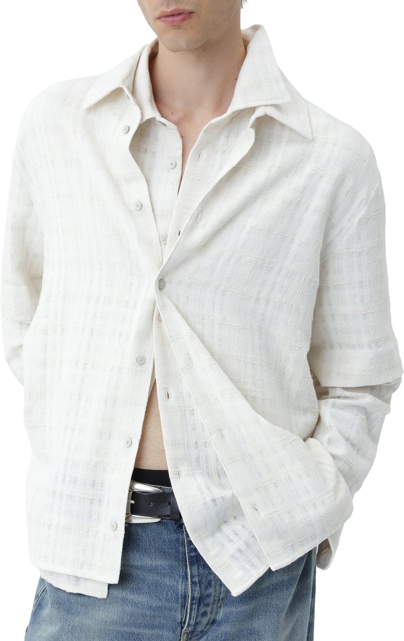 Won Hundred Camicia Daniel Cannoli Cream Divers