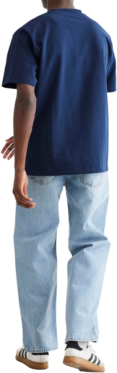 Woodbird - Leroy doone jeans - 2100-113 - Washed blue Blauw