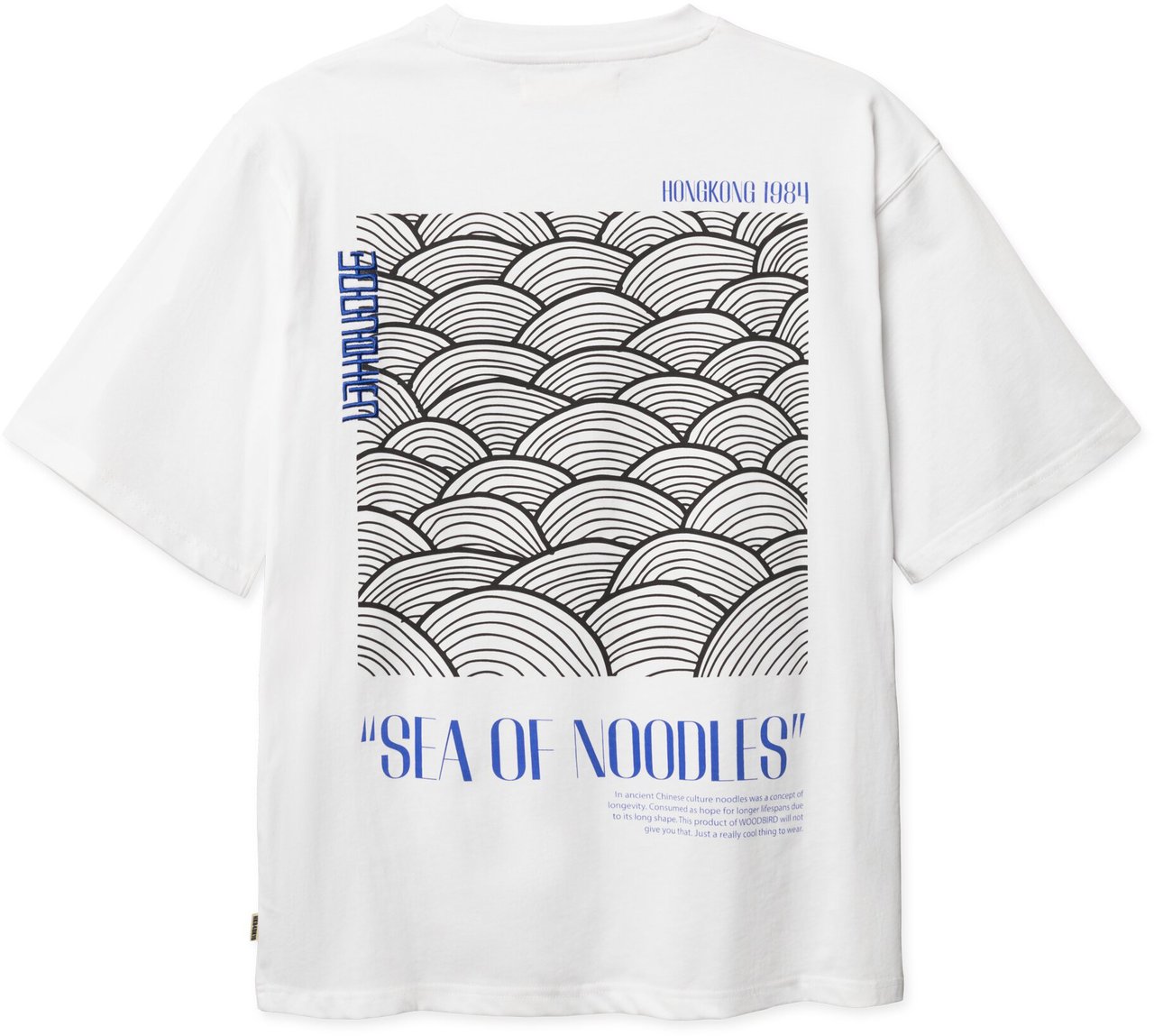 Woodbird Woodbird - Baine sea tee - 2616-401 - White Wit