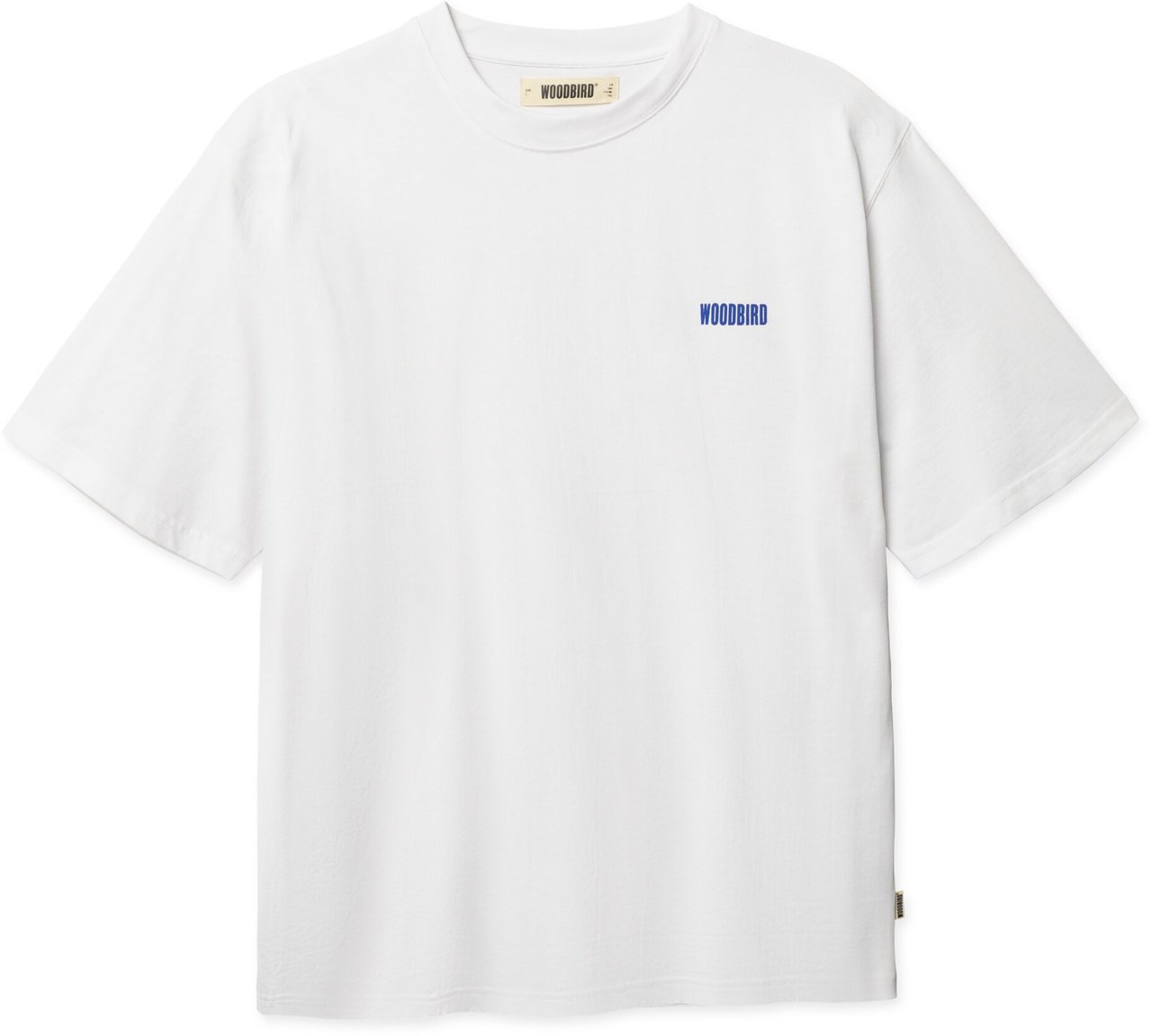 Woodbird Woodbird - Baine sea tee - 2616-401 - White Wit