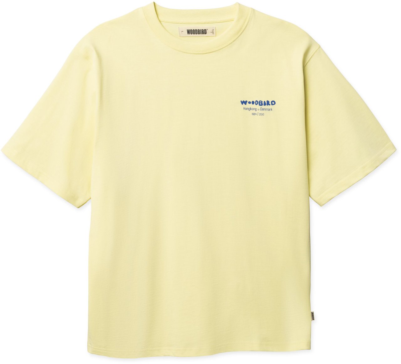 Woodbird - Baine wok tee - 2616-402 - Wax yellow Wit