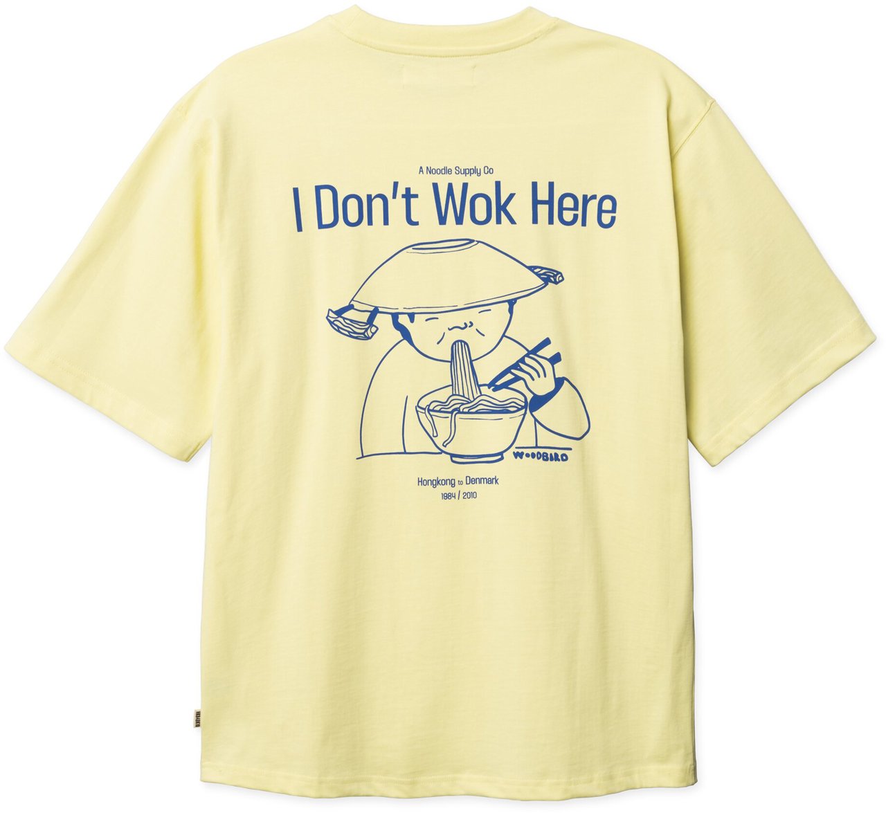 Woodbird - Baine wok tee - 2616-402 - Wax yellow Wit