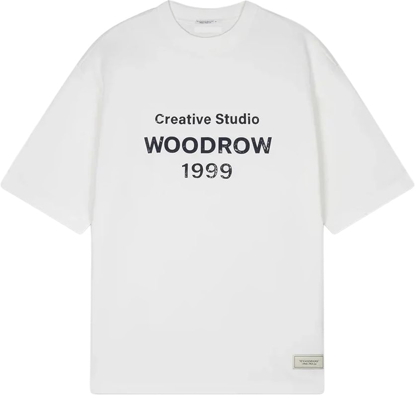 Woodrow Studio Tyson Offwhite Logo Wit