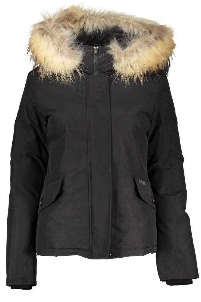Woolrich Woolrich Black Cotton Women's Jacket Zwart