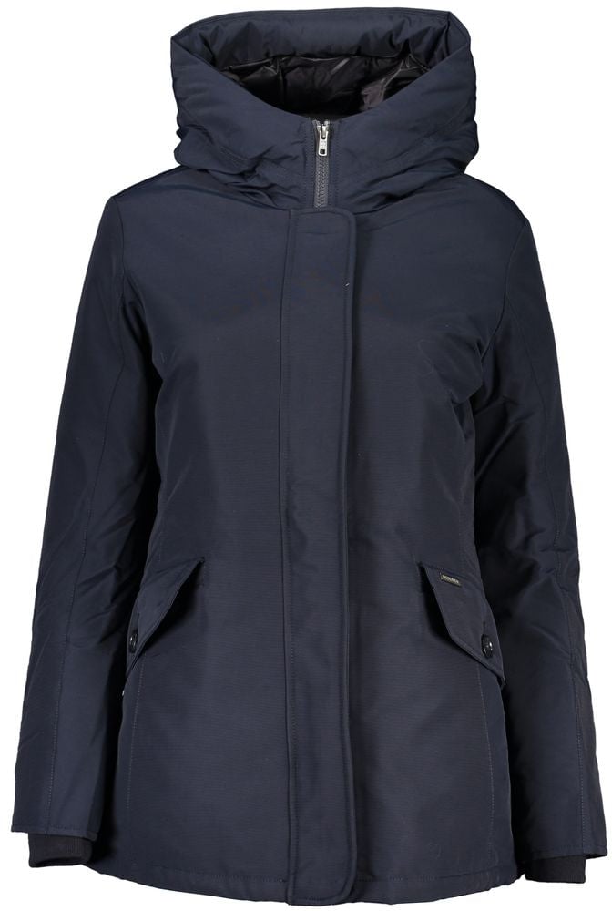 Woolrich Woolrich Blu Cotton Women's Jacket Blauw