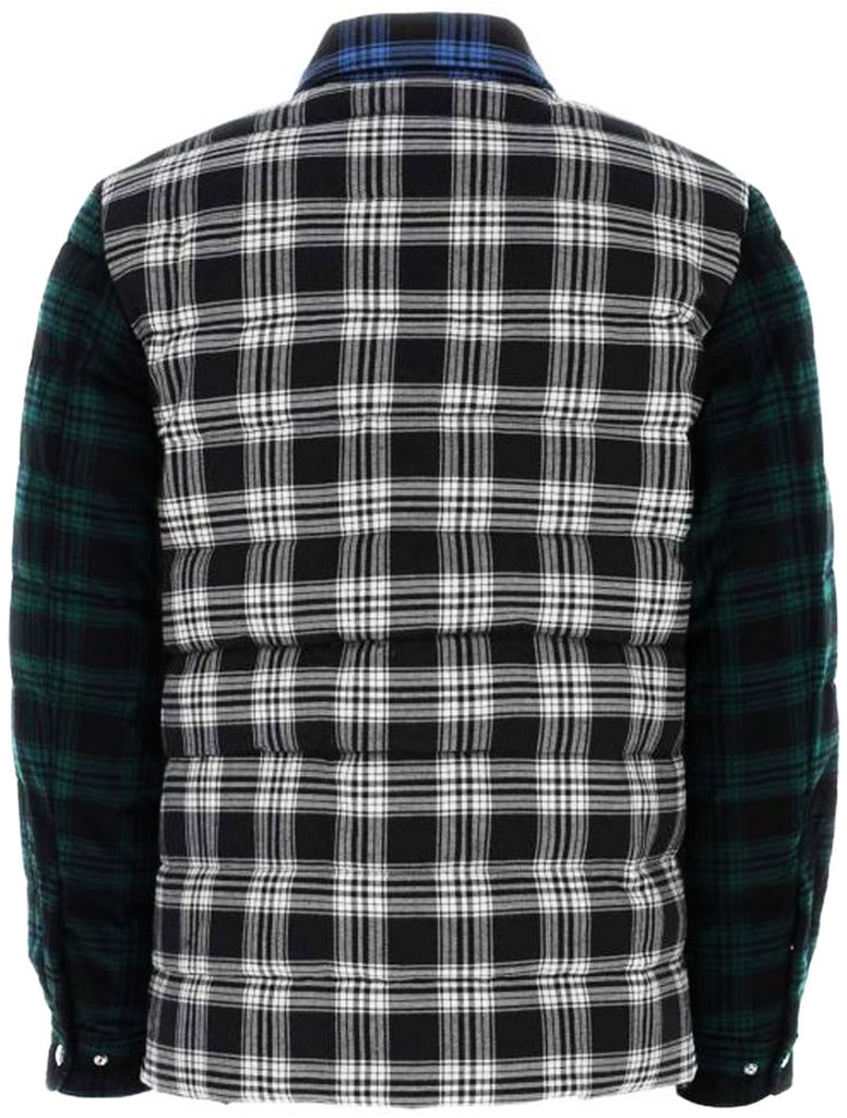 Woolrich Woolrich multicoloured checked cotton shirt jacket Dierenprint