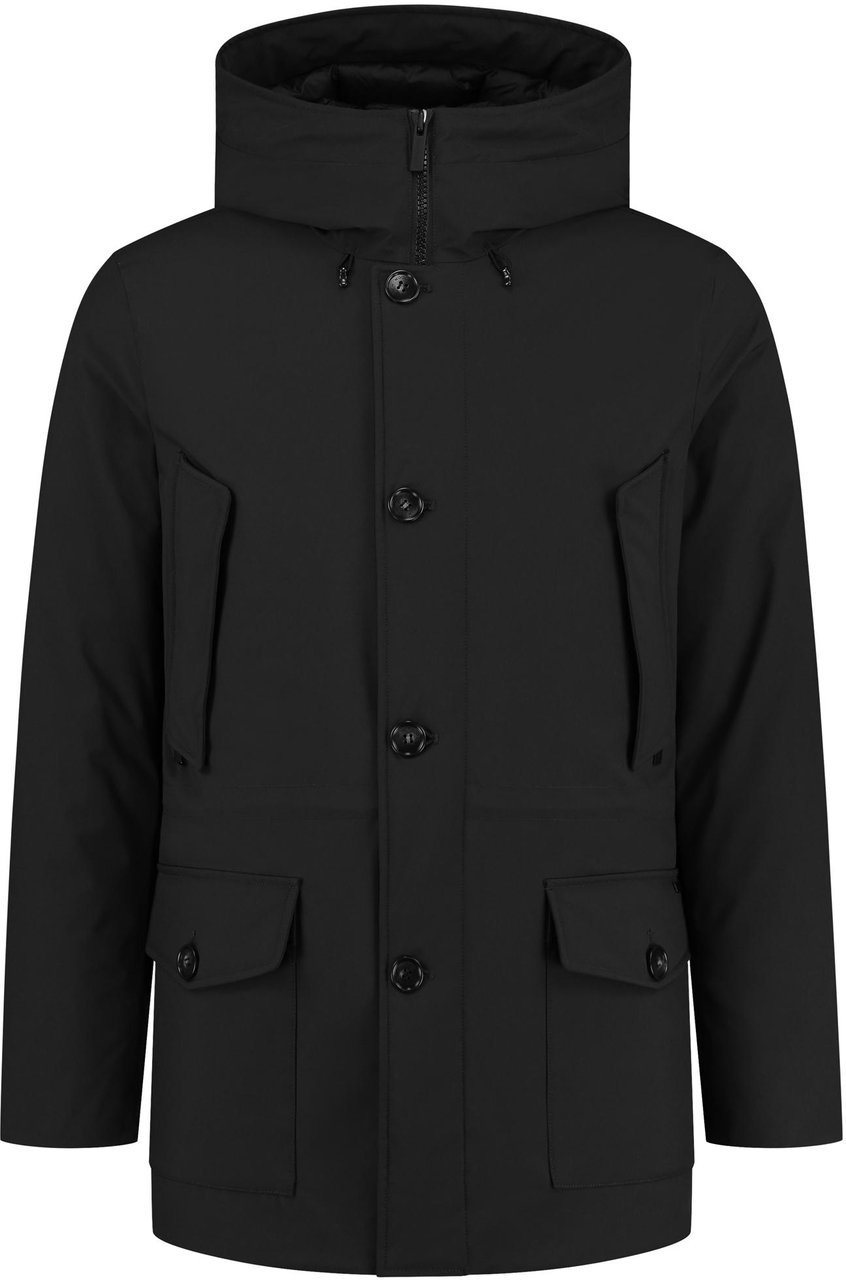 Woolrich Arctic Stretch Down Parka Zwart