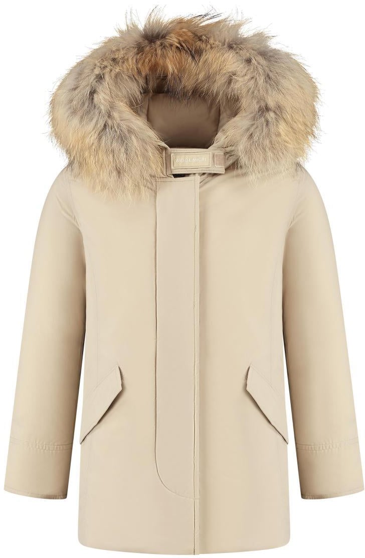 Woolrich Luxury Arctic Raccon Parka Beige