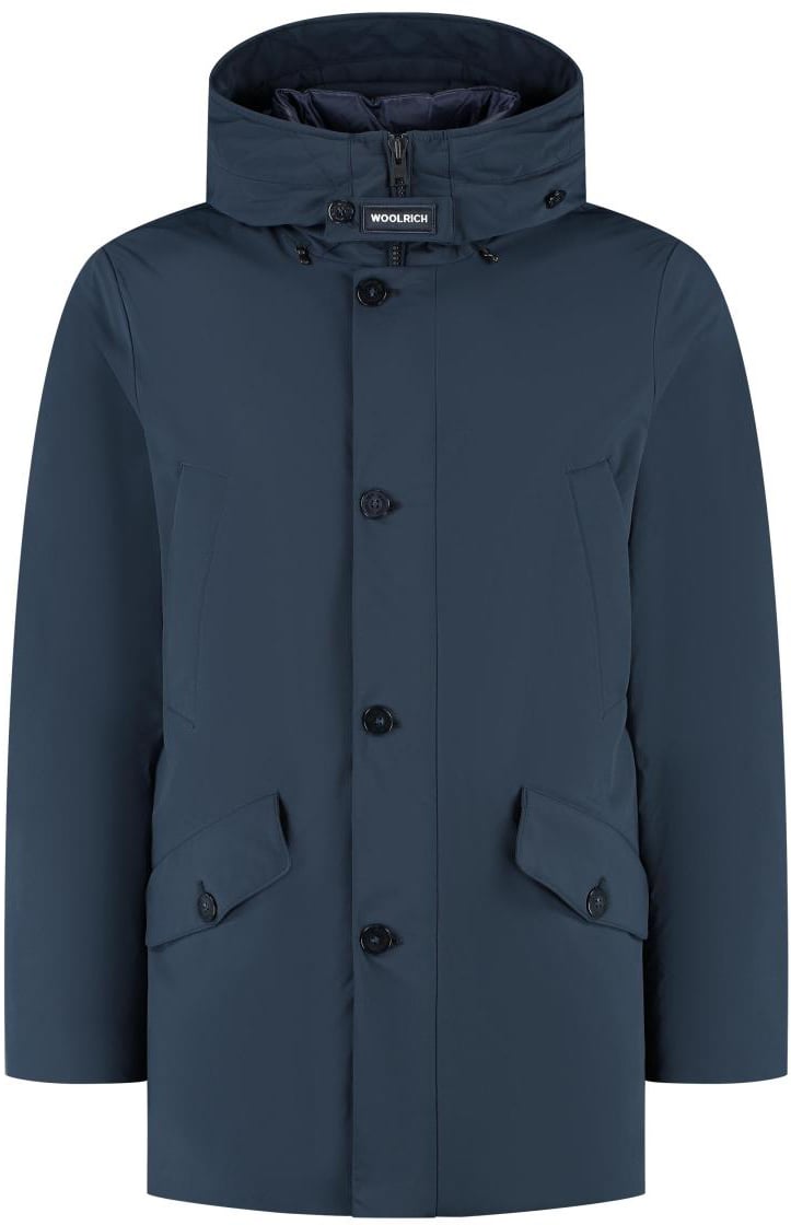 Woolrich Stretch Arctic Parka Blauw