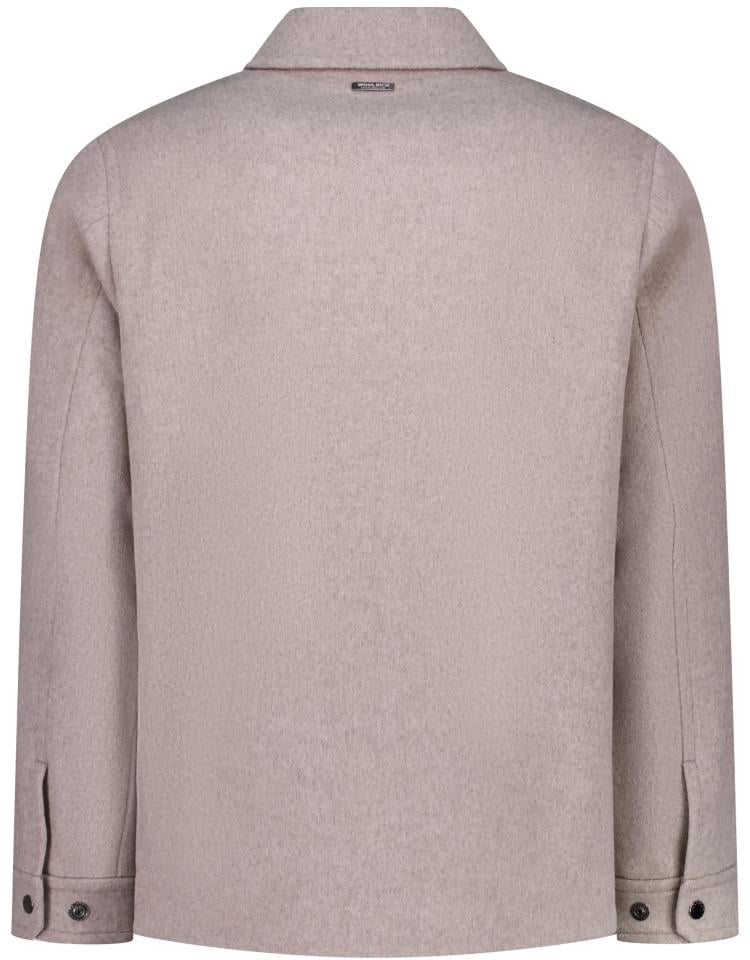 Woolrich Wool Chore Coat Beige