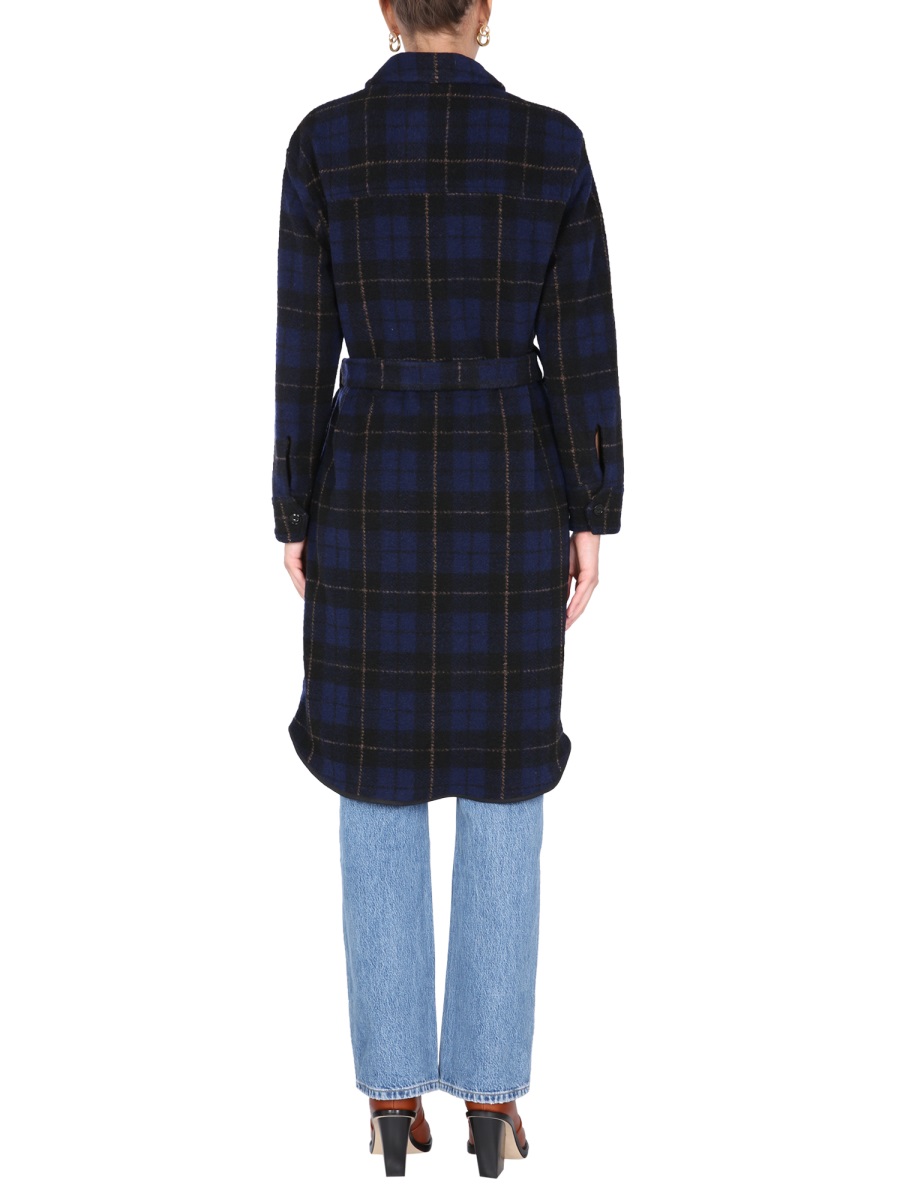 Woolrich "GENTRY" TRENCH Blauw