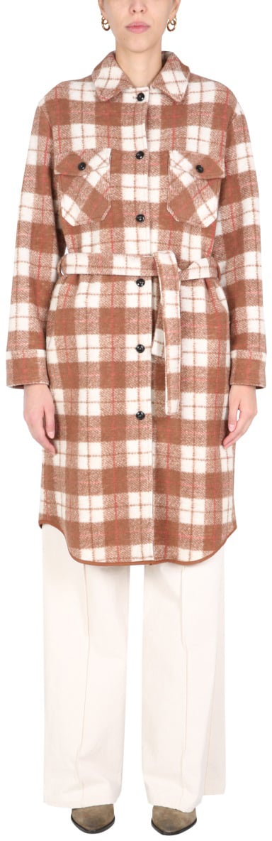 Woolrich "GENTRY" TRENCH Bruin